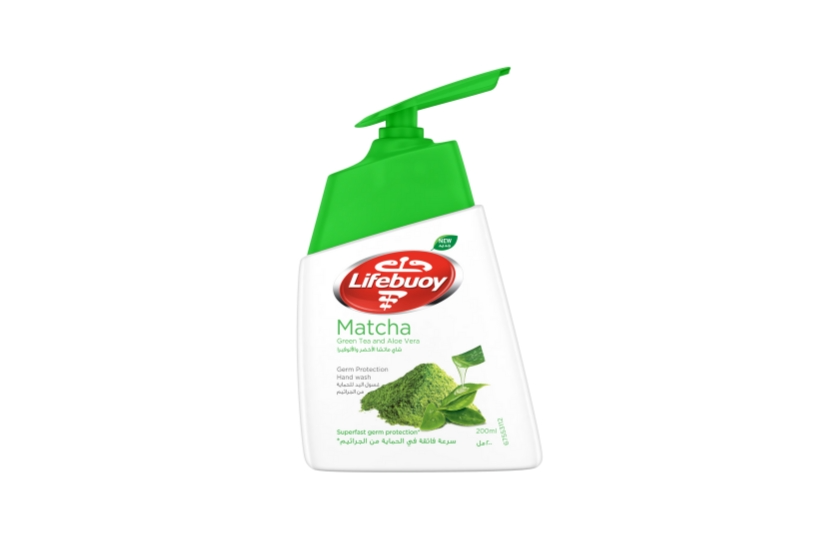 LIFEBUOY HAND WASH GREEN TEA  AND ALOE VERA 200ML